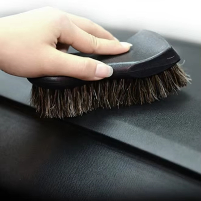 Leather Cleaner Interior - Spazzola in Vera Pelle di Criniera